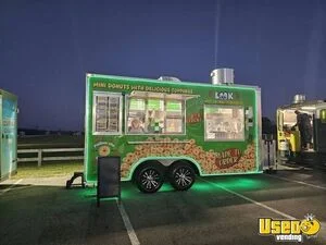 2025 Mini Donut Trailer Bakery Trailer Air Conditioning Ohio for Sale