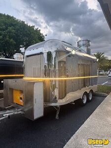2025 Mirror Stainless Steel Airstream Kitchen Food Trailer Concession Window Florida for Sale
