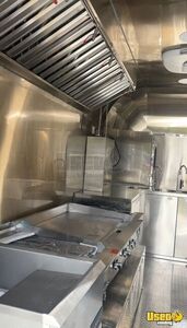 2025 Mirror Stainless Steel Airstream Kitchen Food Trailer Diamond Plated Aluminum Flooring Florida for Sale