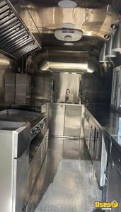 2025 Mirror Stainless Steel Airstream Kitchen Food Trailer Stainless Steel Wall Covers Florida for Sale