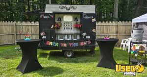 2025 Mobile Draft Bar Trailer Beverage - Coffee Trailer Exterior Customer Counter Massachusetts for Sale