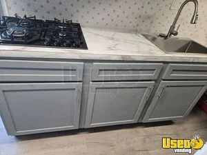 2025 New Build Food Trailer Diamond Plated Aluminum Flooring Georgia for Sale