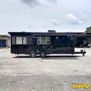 2025 New Build Food Trailer Exterior Customer Counter Georgia for Sale