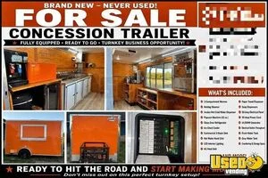 2025 New Build Food Trailer Triple Sink Oklahoma for Sale