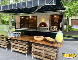 2025 Pizza Trailer Pizza Trailer Prep Station Cooler New York for Sale