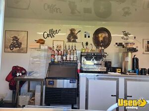 2025 Quality Cargo 8.5 X 16 Beverage - Coffee Trailer Exterior Customer Counter Michigan for Sale