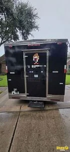 2025 Remo Kitchen Food Trailer Diamond Plated Aluminum Flooring Texas for Sale