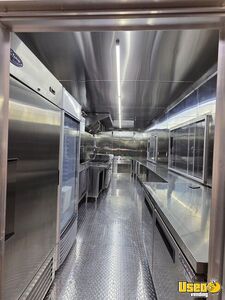 2025 S-2069 Kitchen Food Trailer Diamond Plated Aluminum Flooring Florida for Sale