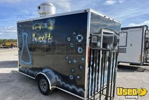 2025 Sg712sa 7'x12' Concession Trailer Stainless Steel Wall Covers North Carolina for Sale