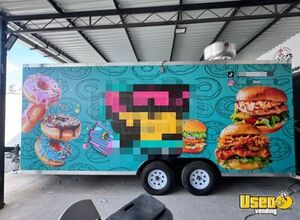 2025 T20 Kitchen Food Trailer Removable Trailer Hitch Texas for Sale