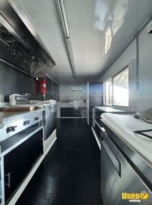 2025 T20 Kitchen Food Trailer Stainless Steel Wall Covers Texas for Sale