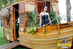 2025 Tiki Beverage - Coffee Trailer Exterior Customer Counter Florida for Sale