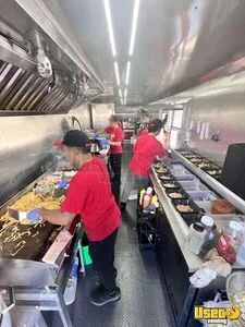 2025 Trailer Kitchen Food Trailer Stainless Steel Wall Covers Indiana for Sale