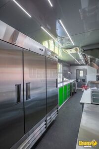 2025 Truck Kitchen Food Trailer Stainless Steel Wall Covers New York Gas Engine for Sale