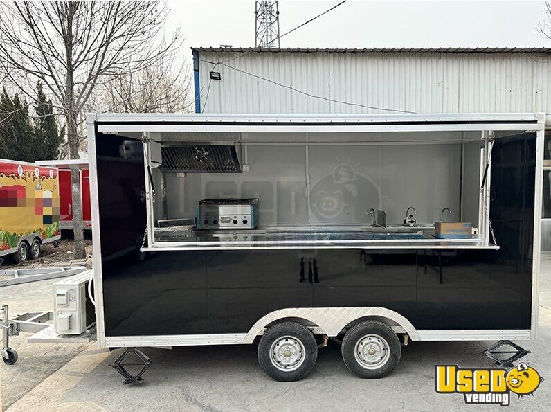 NEW 7.5' x 13.5' Kitchen Food Trailer Food Concession Trailer for