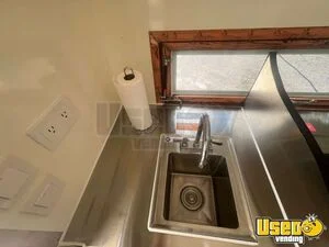 2025 Wk4 Kitchen Food Trailer Diamond Plated Aluminum Flooring Texas for Sale