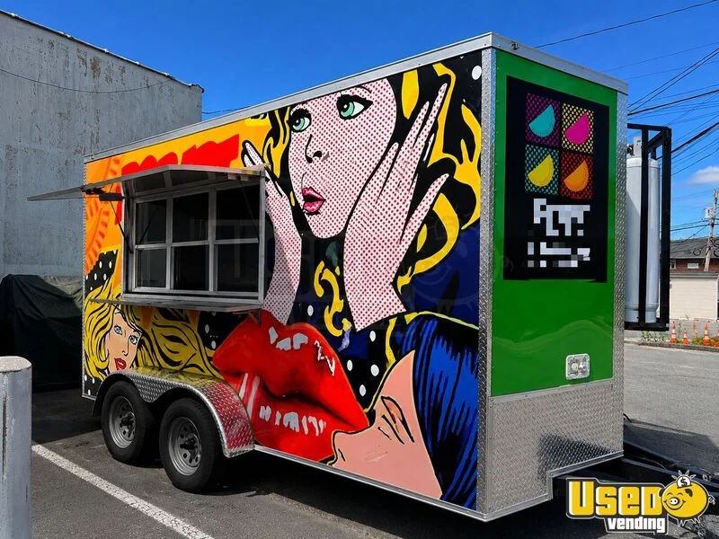 2025 Wow Custom Trailers Kitchen Food Trailer New Jersey for Sale