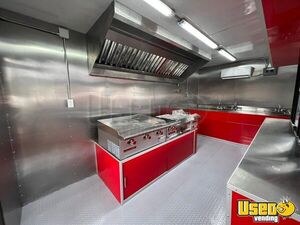 2025 Yjusa Kitchen Food Trailer Exterior Customer Counter Texas for Sale