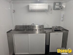 2026 14by8 Kitchen Food Trailer Stainless Steel Wall Covers Texas for Sale