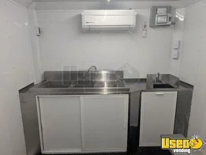 2026 14by8 New Build Food Trailer Stainless Steel Wall Covers Texas for Sale