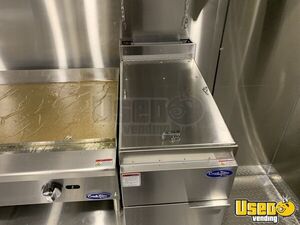 2026 16 Foot Concession Trailer Kitchen Food Trailer Diamond Plated Aluminum Flooring California for Sale