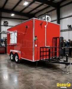 New Build 2026 8' x 14' Food Concession Trailer Mobile Vending Unit for Sale in Texas!