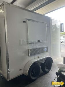 New and Never Used - 2026 7' x 12' Kitchen Food Concession Trailer for Sale in Florida!