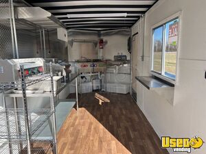 2026 7x14 Kitchen Food Trailer Exterior Customer Counter Kentucky for Sale