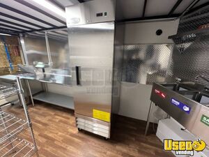 2026 7x14 Kitchen Food Trailer Prep Station Cooler Kentucky for Sale