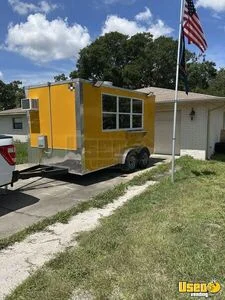 2026 7x16 Kitchen Food Trailer Air Conditioning Florida for Sale