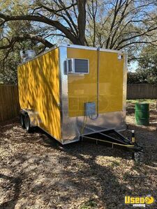 2026 7x16 Kitchen Food Trailer Air Conditioning Florida for Sale