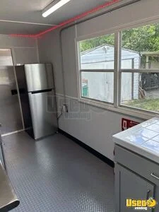 2026 7x16 Kitchen Food Trailer Exterior Customer Counter Florida for Sale