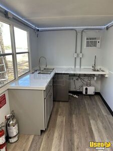 2026 7x16 Kitchen Food Trailer Exterior Customer Counter Florida for Sale