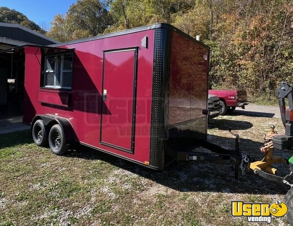 2026 7x16 Kitchen Food Trailer Kentucky for Sale