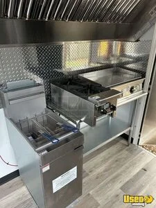 2026 7x16 Kitchen Food Trailer Stainless Steel Wall Covers Florida for Sale