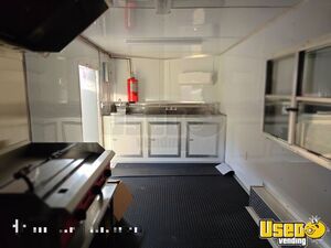 2026 8.5x 18 Kitchen Food Trailer Diamond Plated Aluminum Flooring Georgia for Sale