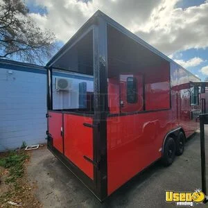 2026 8.5x22 8ft Porch Kitchen Food Trailer Air Conditioning Florida for Sale