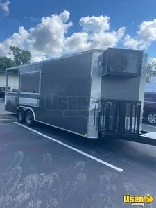 NEW - 2026 8.5' x 22' Food Concession Trailer with Fire Suppression & Bathroom for Sale in Florida!