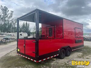2026 8.5x22ta Concession Trailer Stainless Steel Wall Covers Florida for Sale