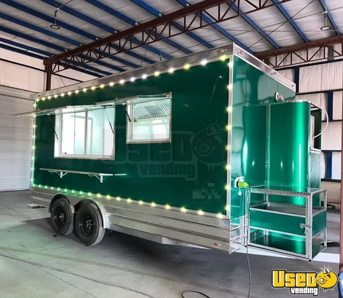 2026 8x16ft Food Trailer Kitchen Food Trailer Texas for Sale