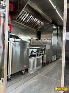 2026 Ca16x8 Kitchen Food Trailer Exterior Customer Counter Texas for Sale