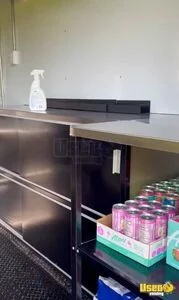 2026 Concession Trailer Beverage - Coffee Trailer Diamond Plated Aluminum Flooring Oklahoma for Sale