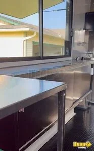 2026 Concession Trailer Beverage - Coffee Trailer Stainless Steel Wall Covers Oklahoma for Sale