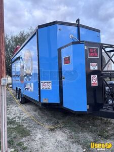 2026 Foo Pizza Trailer Stainless Steel Wall Covers Texas for Sale