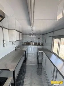 2026 Food Trailer New Build Food Trailer Diamond Plated Aluminum Flooring Texas for Sale