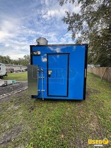 2026 Kitchen Food Trailer Diamond Plated Aluminum Flooring Florida for Sale