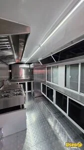 2026 Kitchen Food Trailer Diamond Plated Aluminum Flooring Texas for Sale