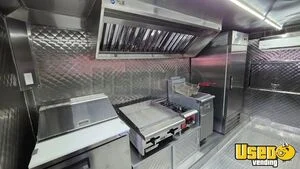 2026 Kitchen Food Trailer Diamond Plated Aluminum Flooring Texas for Sale