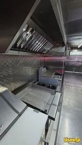 2026 Kitchen Food Trailer Diamond Plated Aluminum Flooring Texas for Sale
