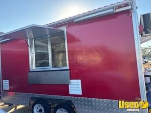 2026 8' x 14' Kitchen Food Concession Trailer with Pro Fire System for Sale in Florida!